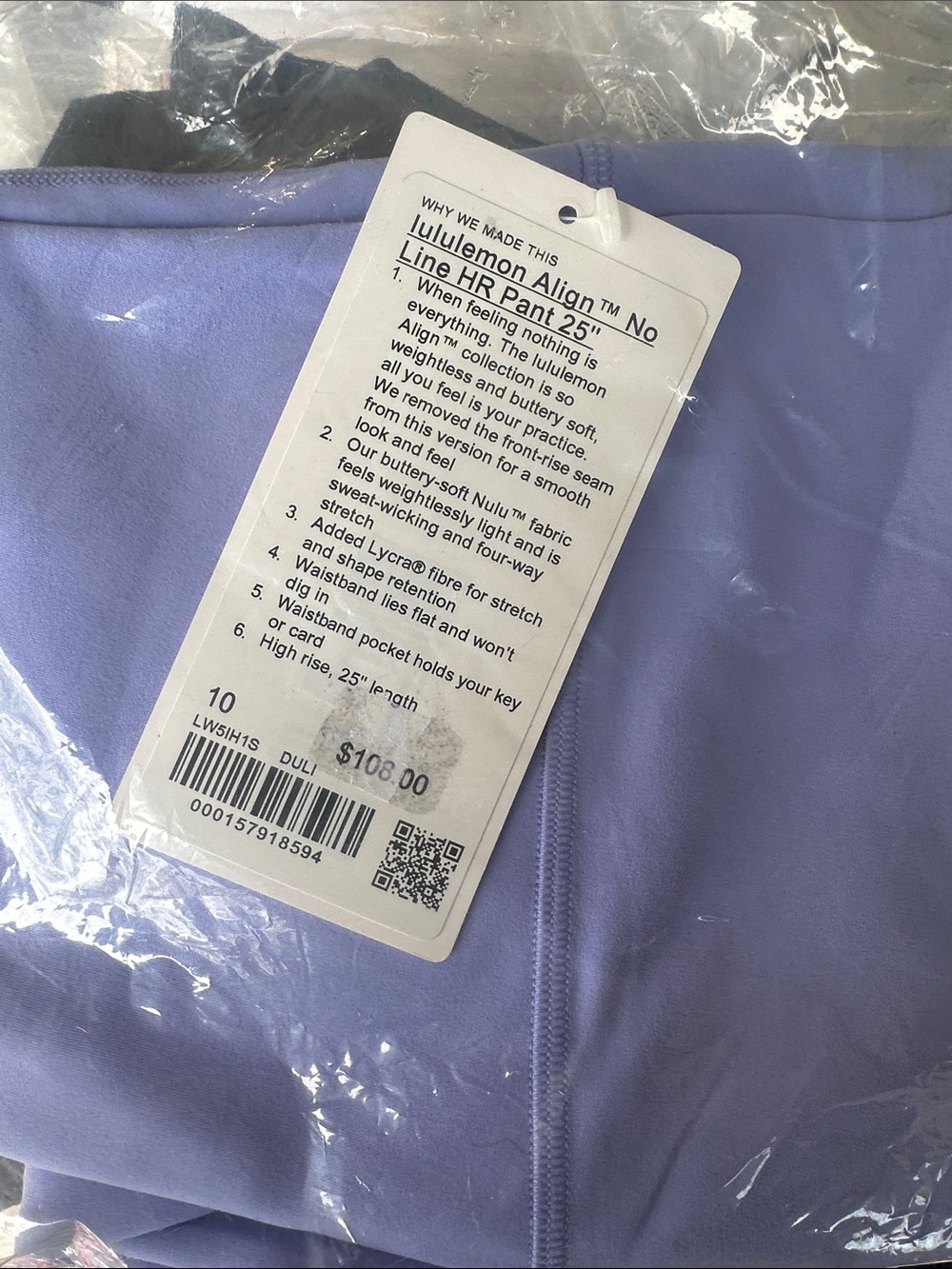 lululemon athletica Lavender Align Leggings